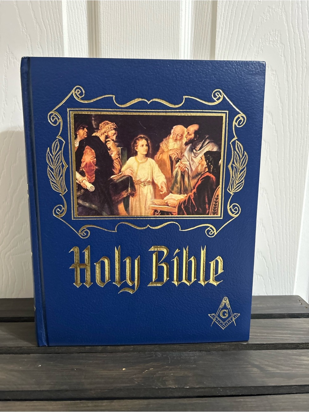 Vintage 1988 Masonic Master Reference Red Letter Edition Heirloom Holy Bible NEW